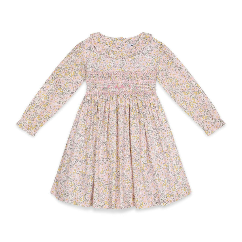 Smocked Girls Dress