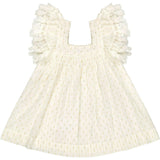 Serena Girl's Tassel Dress Gold Dobby, Multi