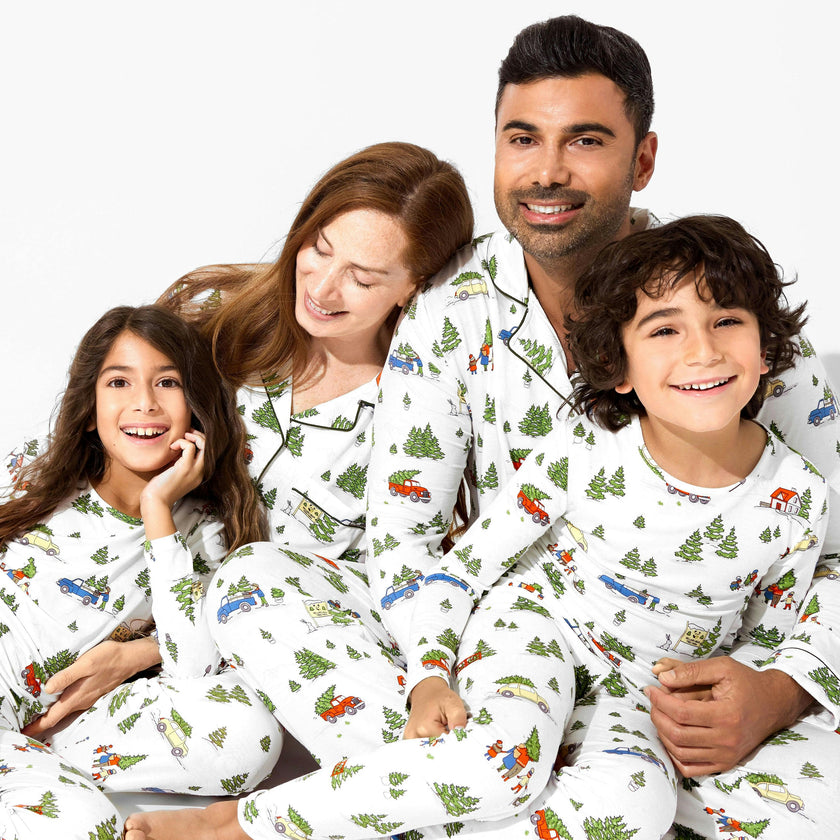 Christmas Tree Farm Bamboo Women's Pajama Set