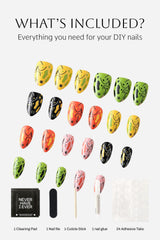 Toad Committee - Press On Nails By Lorien Stern