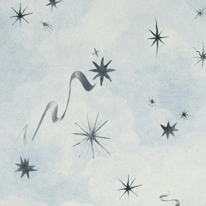 Luminaries Mid-Scale Design Textured Wallpaper