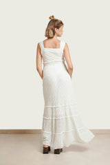 Florence Stretch Lace Maxi Skirt