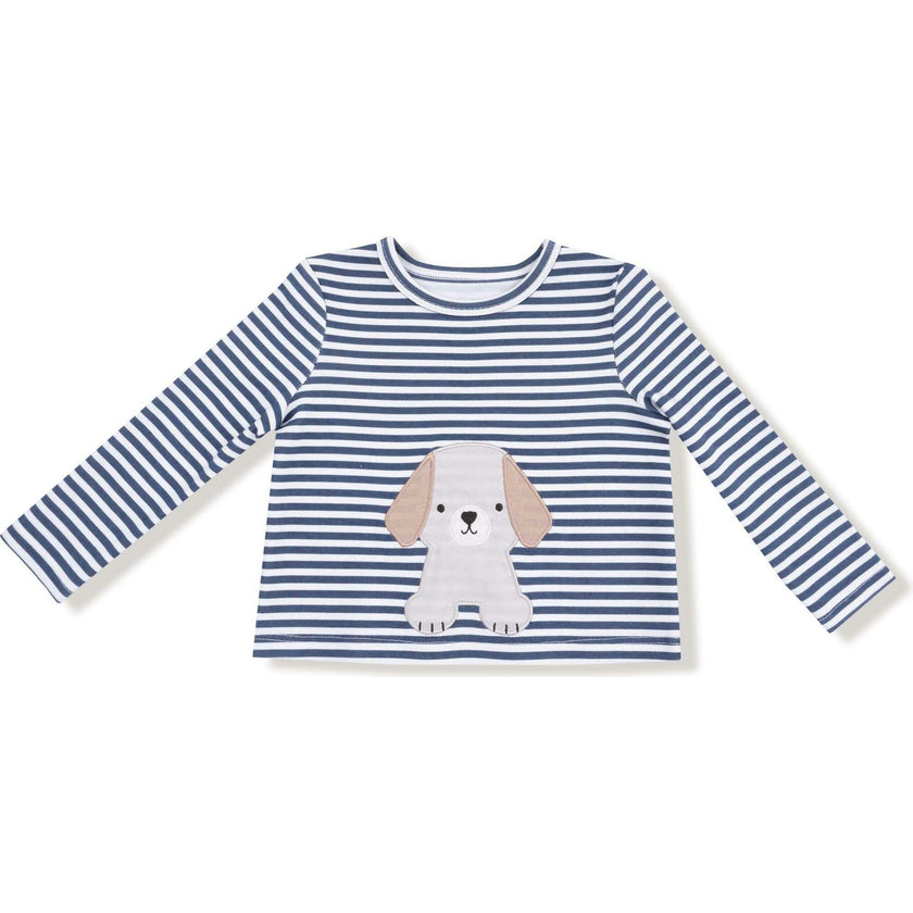 Puppy Stripes - Uni Long Sleeve Shirt