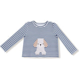 Puppy Stripes - Uni Long Sleeve Shirt