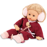 Gotz Muffin Jubilee Doll –13" Soft‑Body Baby with Blue Sleeping Eyes