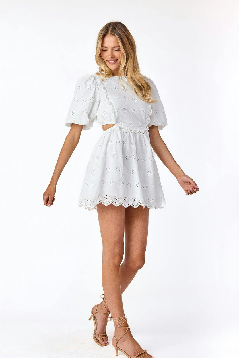 Delaney Eyelet Dress