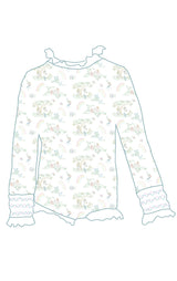 Austen Smock Suit in Toile