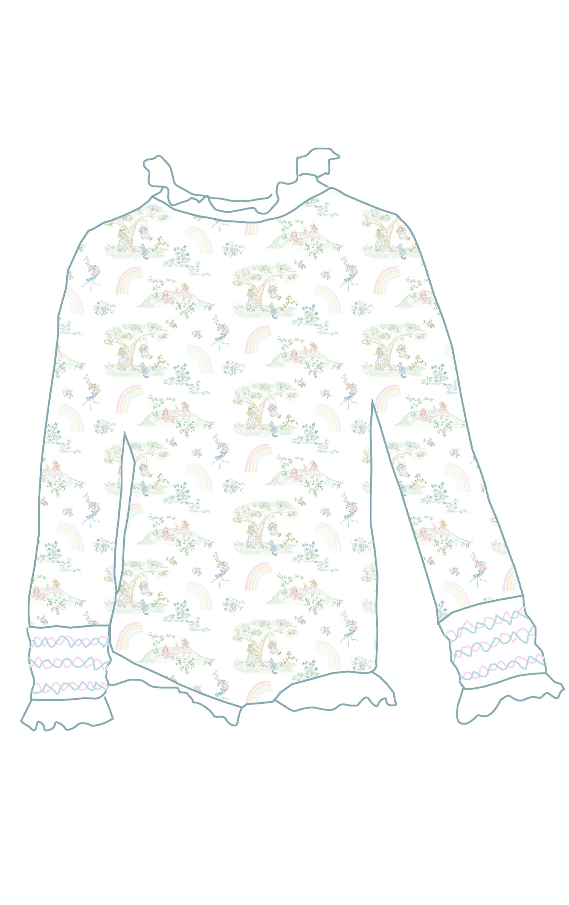 Austen Smock Suit in Toile