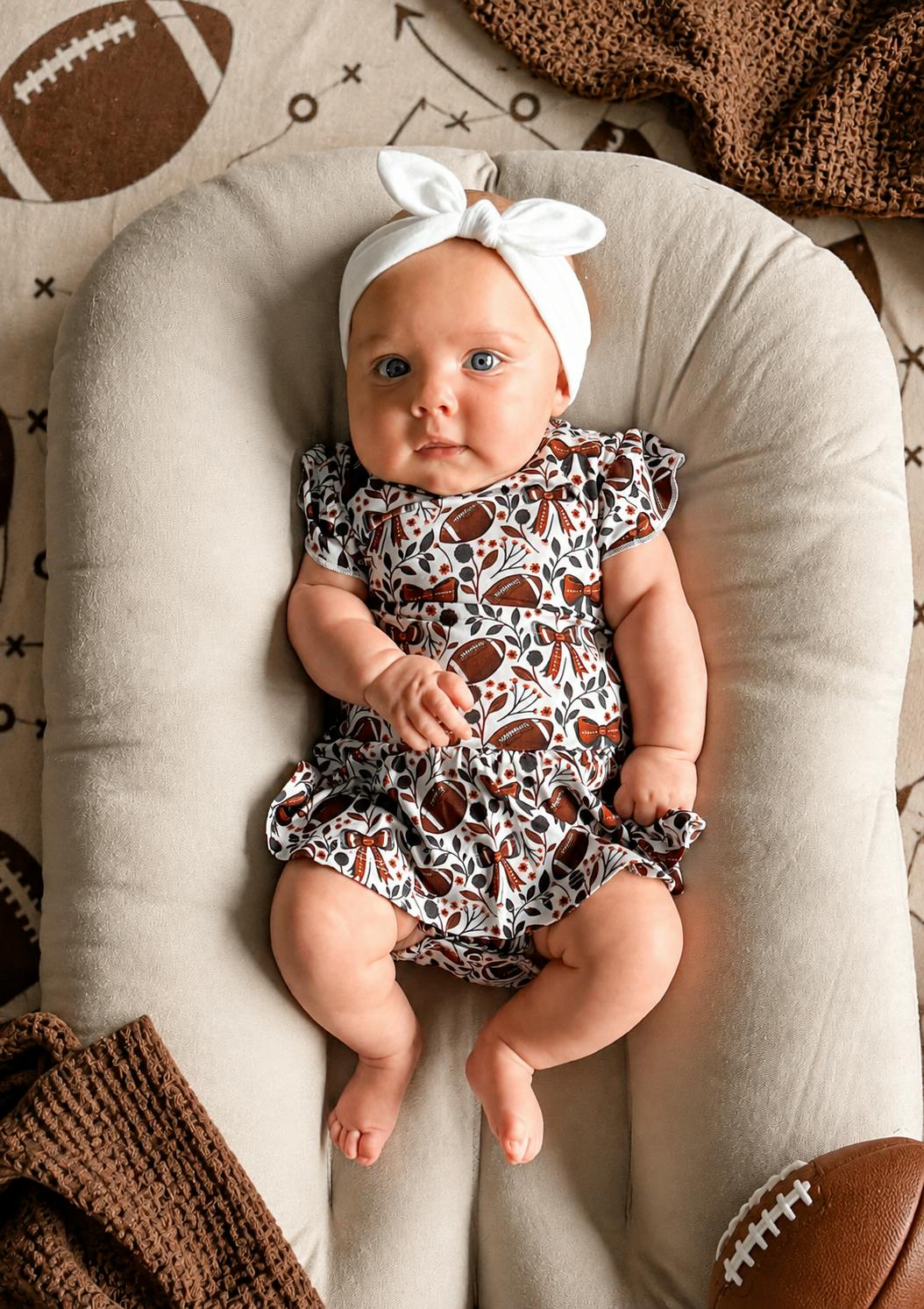 Game Day Blooms Bodysuit Twirl