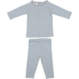 Wave Stripe 2-Piece Top & Pant Set