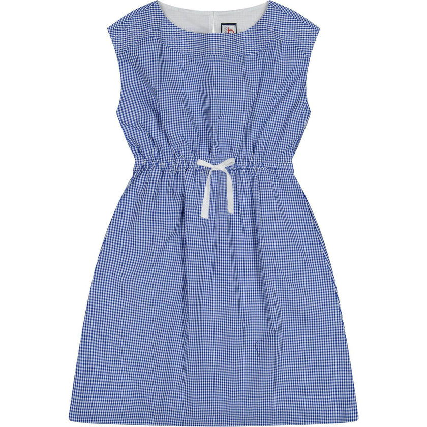 Izzy Drawstring Dress, Blue