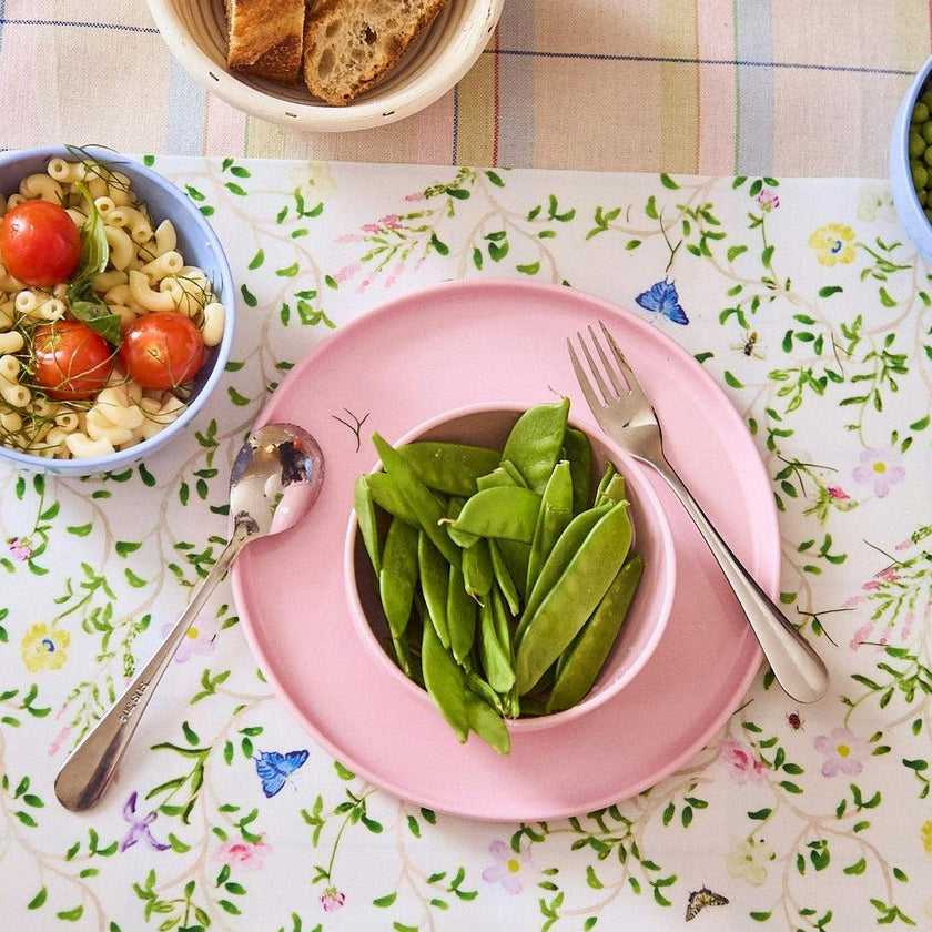 Plate and Bowl Set | Pink