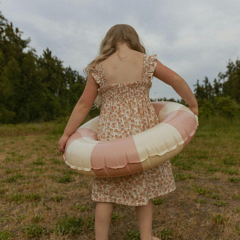 Organic Smocked Sundress - Sienna