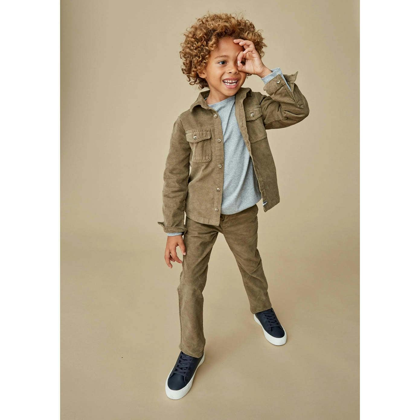 Regular Fit Corduroy Trousers