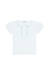 Ruffle Short Sleeve Tee