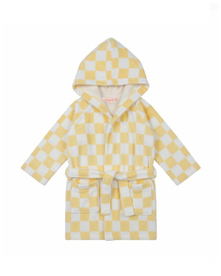 Bathrobe Vague Jaune