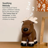 Bruce the Moose -  Musical Friends Sensory Plush Toy