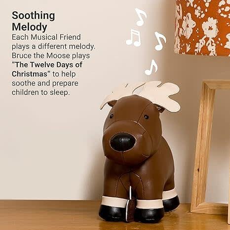 Bruce the Moose -  Musical Friends Sensory Plush Toy