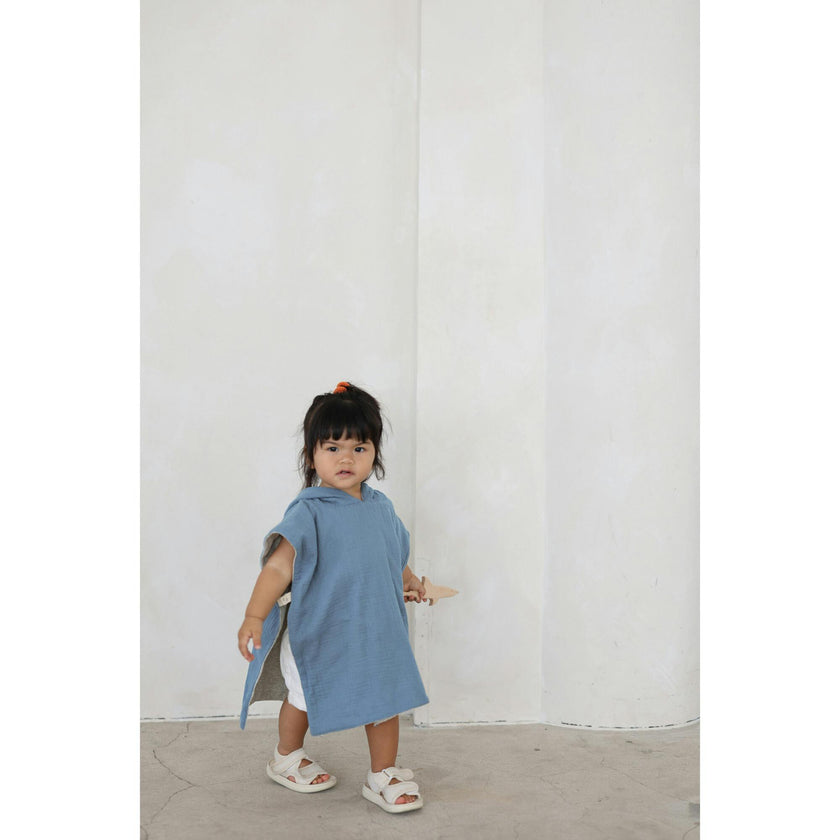 Reversible Hooded Poncho