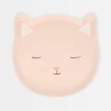 Reusable Pink Cat Plate