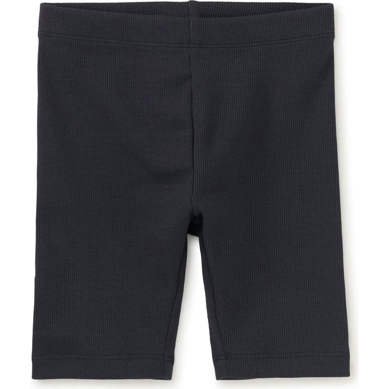 Ribbed Bike Shorts, Blue