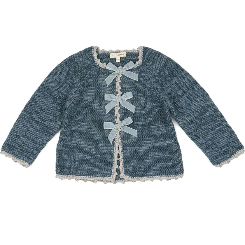 Velvet Bow Sweater