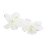 Sheer Petal Flower Hair Clip Set