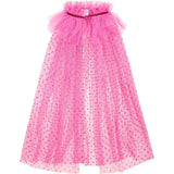 Raspberry Rhinestone Cape