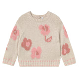 Milk Petal Jaquard Jumper