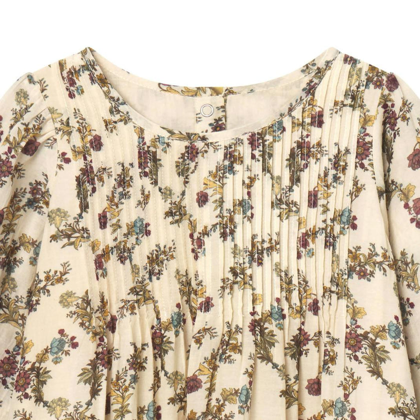 Charlotte Dress in Harvest Toile