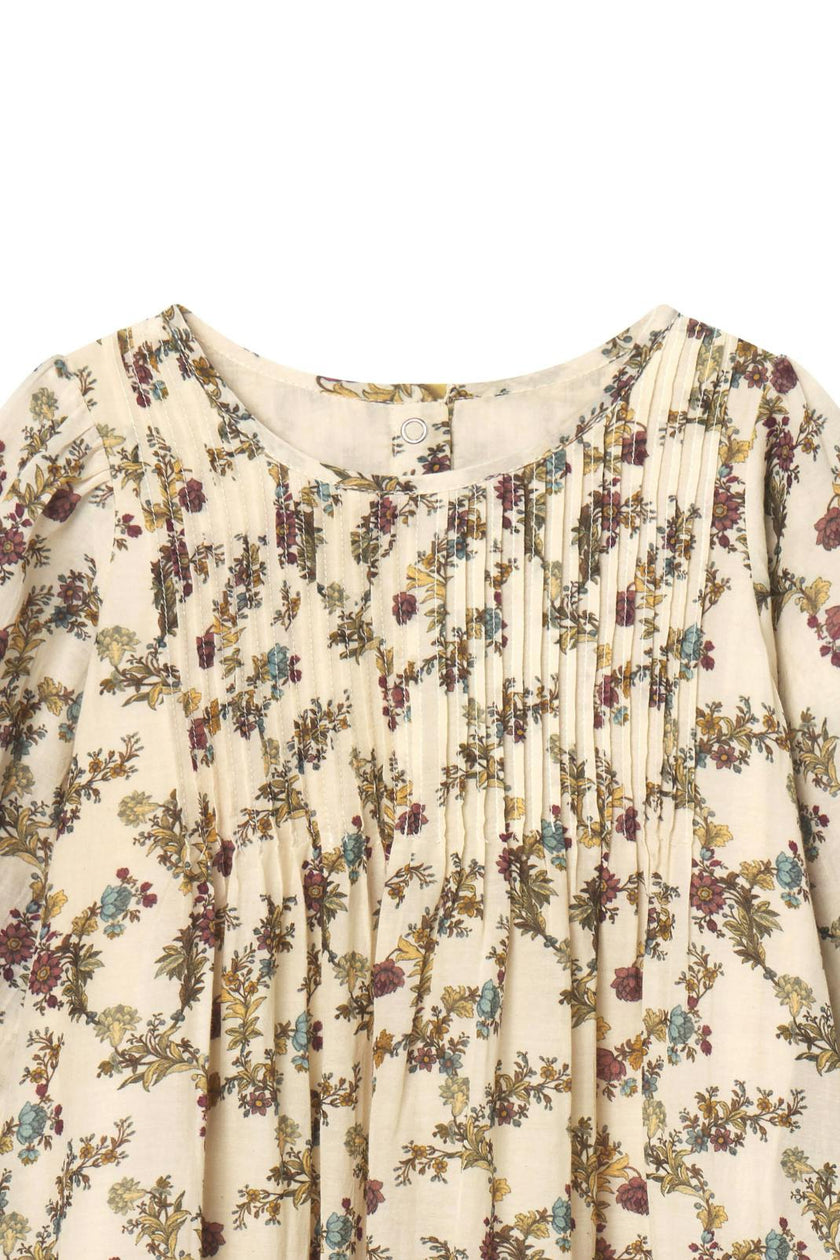 Charlotte Dress in Harvest Toile