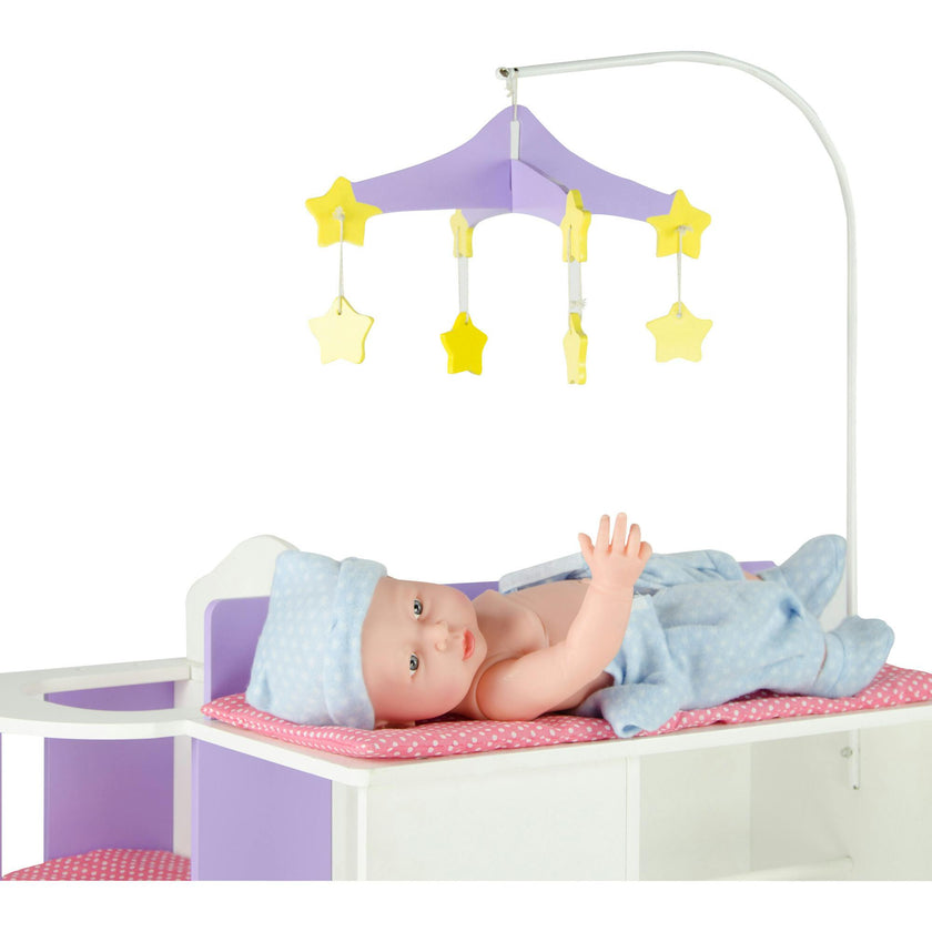 Olivia's Little World Little Princess Baby Doll Changing Station with Storage