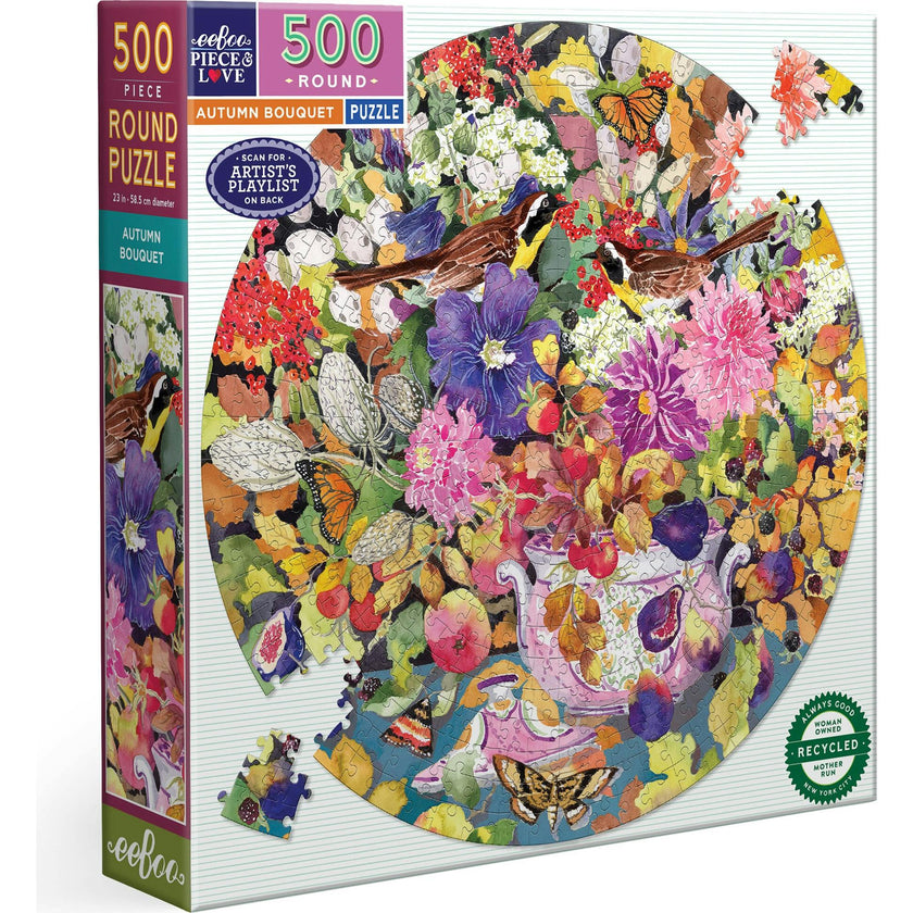 Piece&Love: Autumn Bouquet - 500 pc Puzzle
