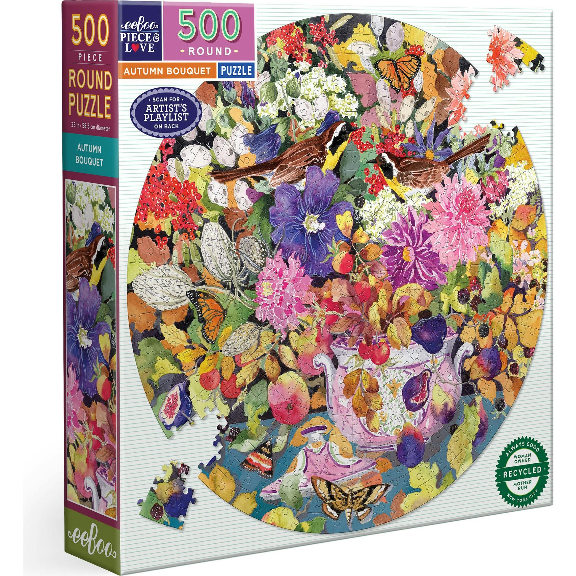 Piece&Love: Autumn Bouquet - 500 pc Puzzle