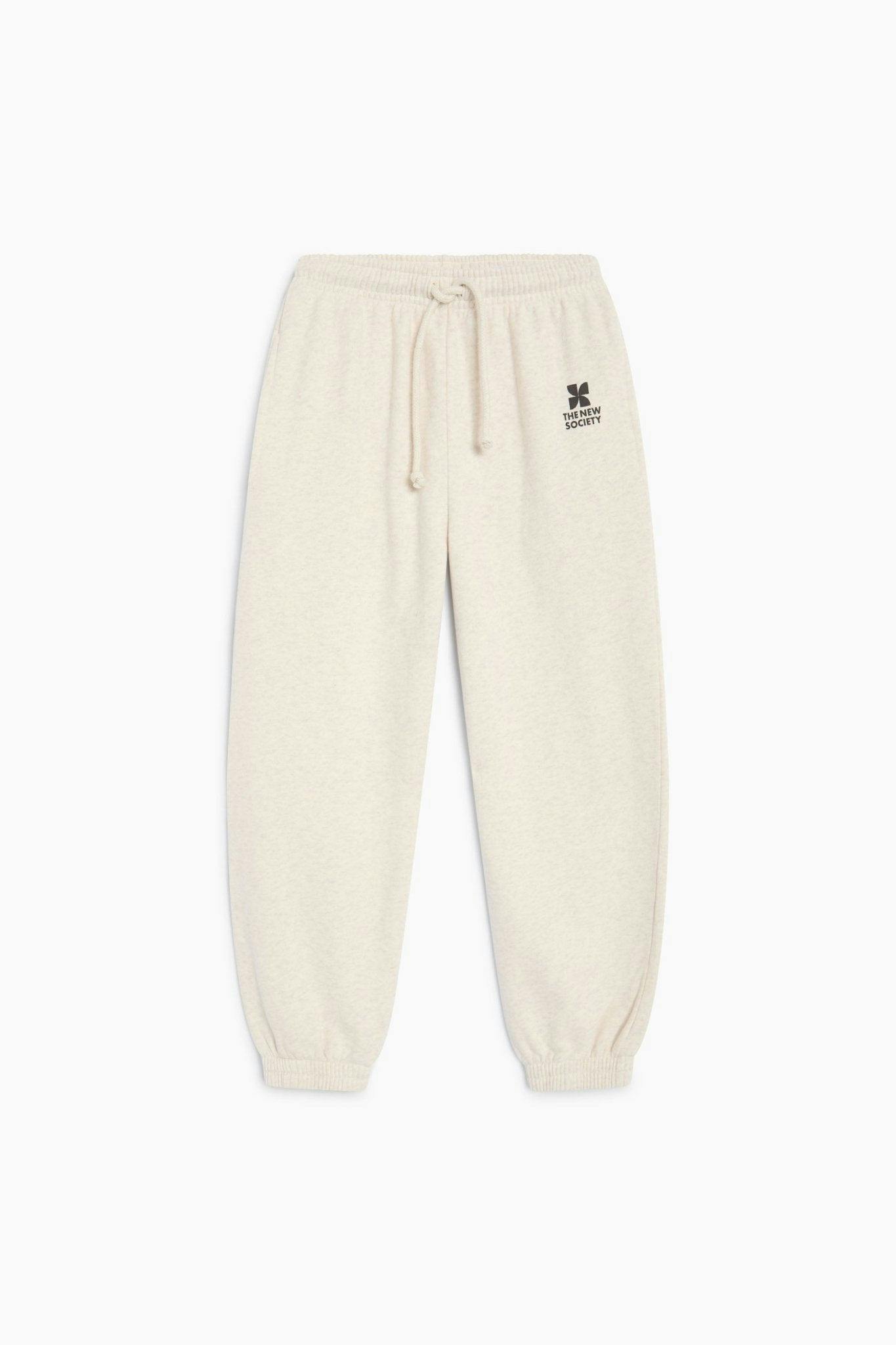 TNS Logo Jogging Whisper White Melange