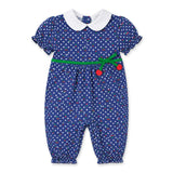 Polka Dot Cherry Printed Knit Longall