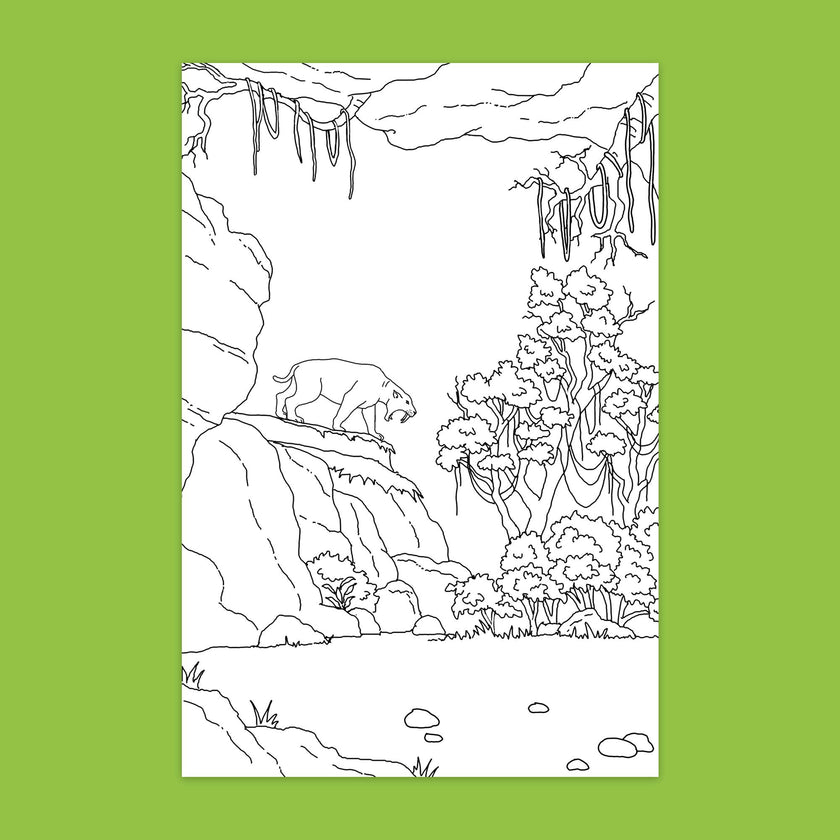Color & Sticker Fun: Dinosaurs