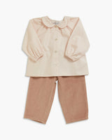 Colinette Blouse Pink Vichy Twill