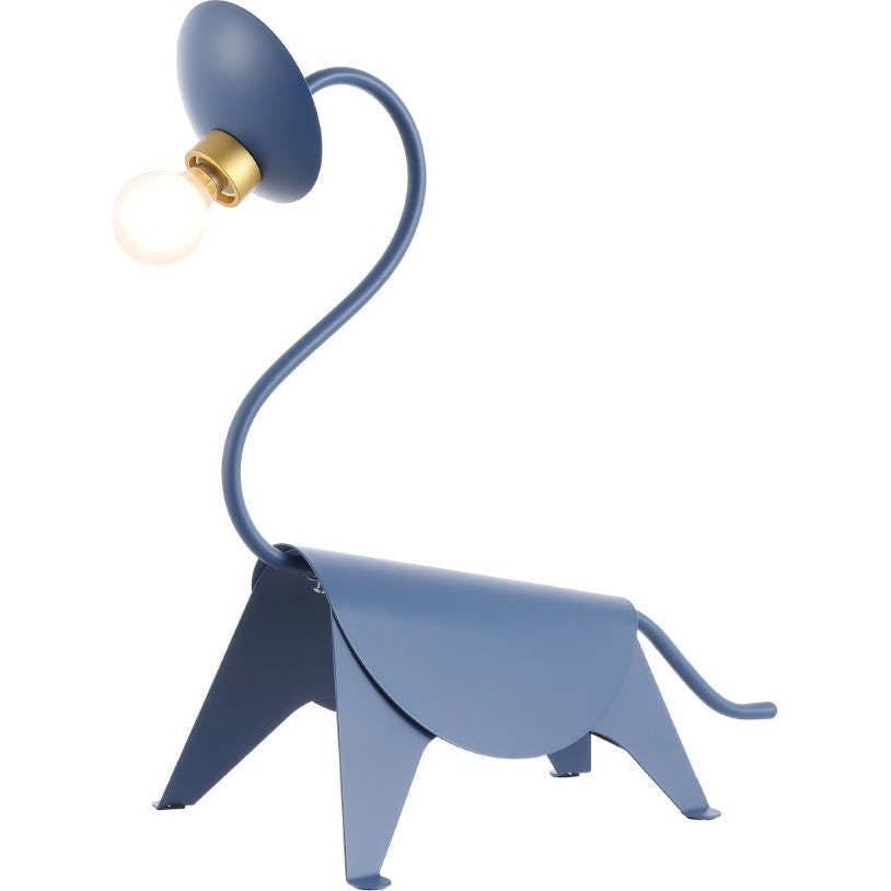 Bradley 16" Modern Industrial Iron Brachiosaurus LED Kids' Lamp