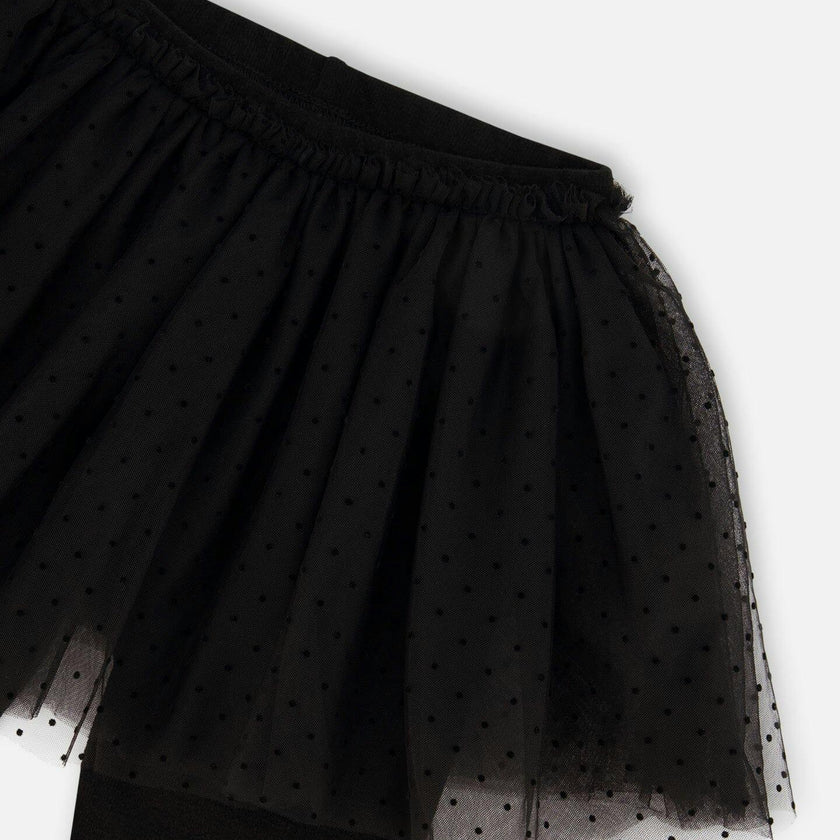 Leggings with Tulle Skirt