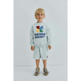 TNS Logo Sweatshirt Light Grey Melange