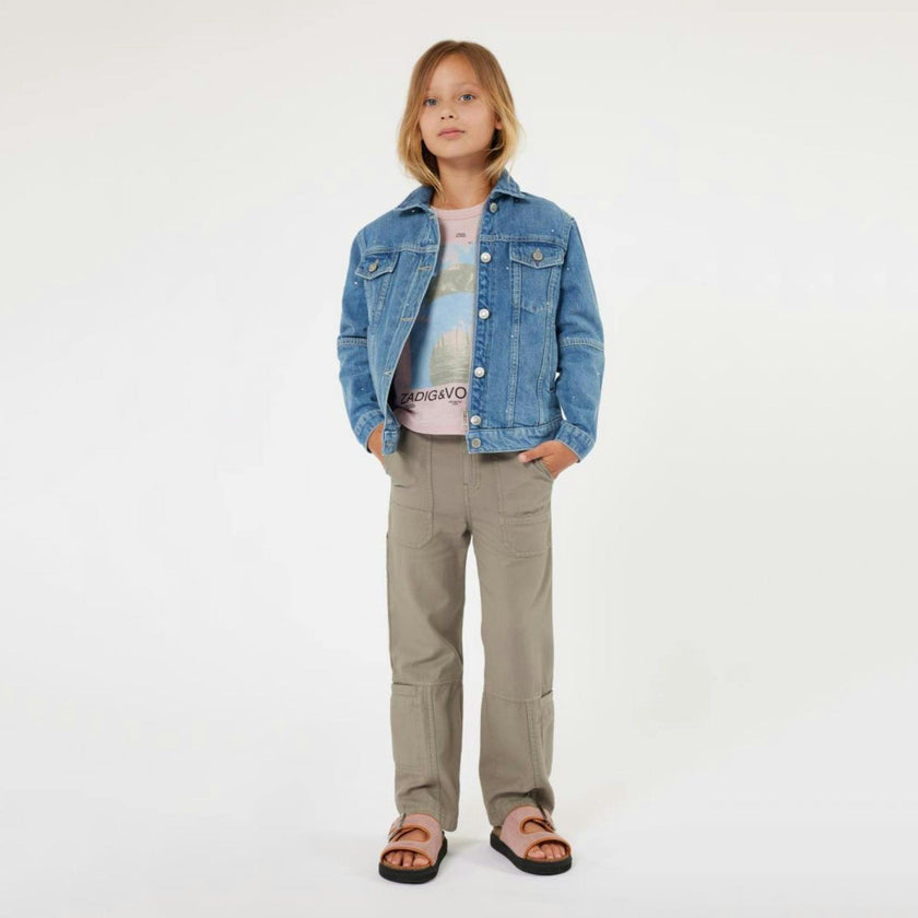 ZADIG & VOLTAIRE Cotton Twill Dyed Cargo Pants
