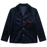 Horse Carriage Velour Blazer