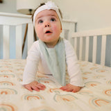 Parker Fitted Crib Sheet (Rainbow)