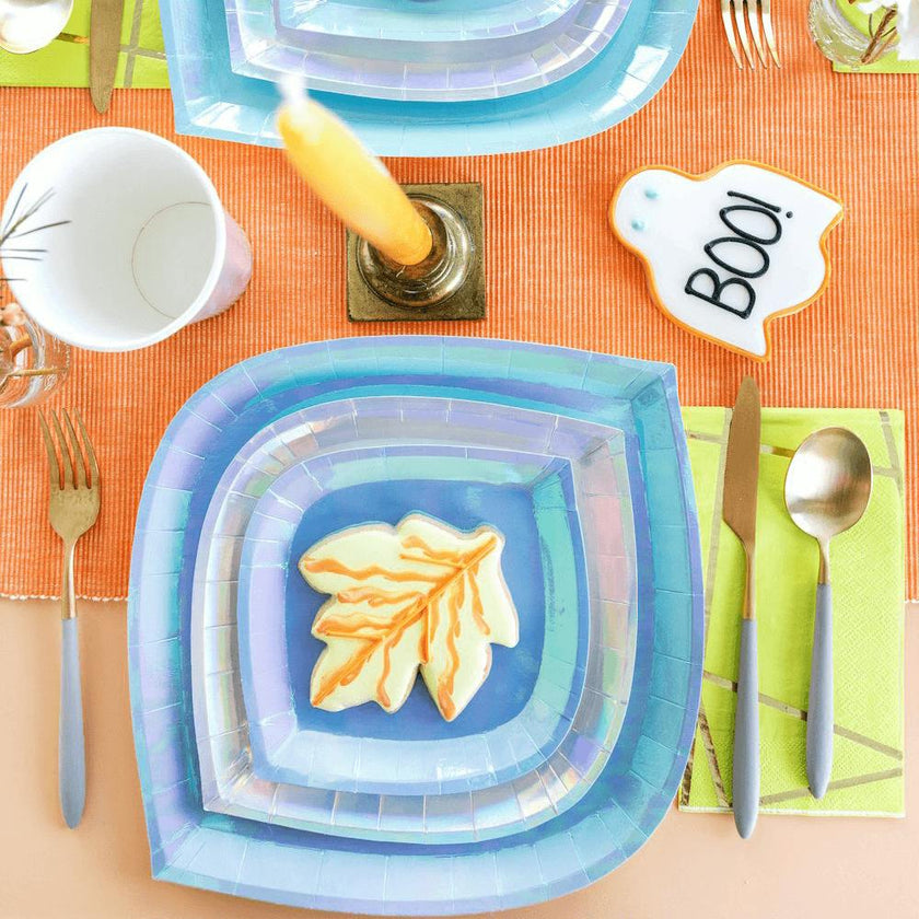 Posh Bubble Mint Plates - 3 Size Options