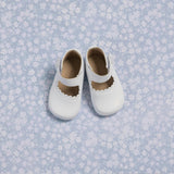 Baby Mary Jane | White Leather