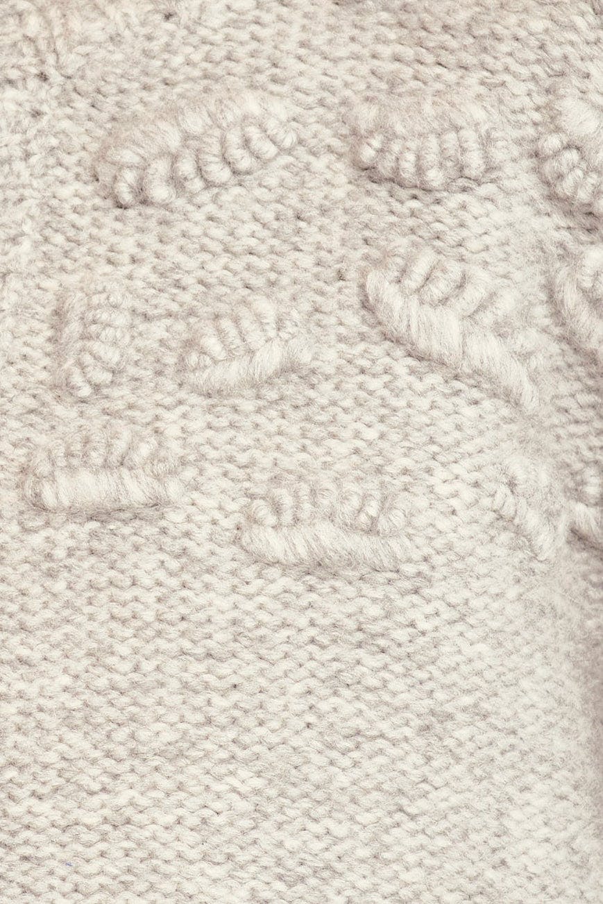 Cusco Shell Cardigan in Dove Grey