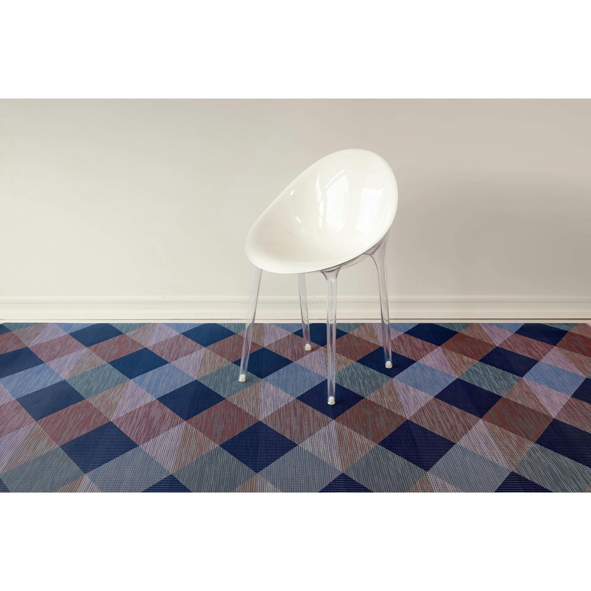 Signal Floor Mat, Blue