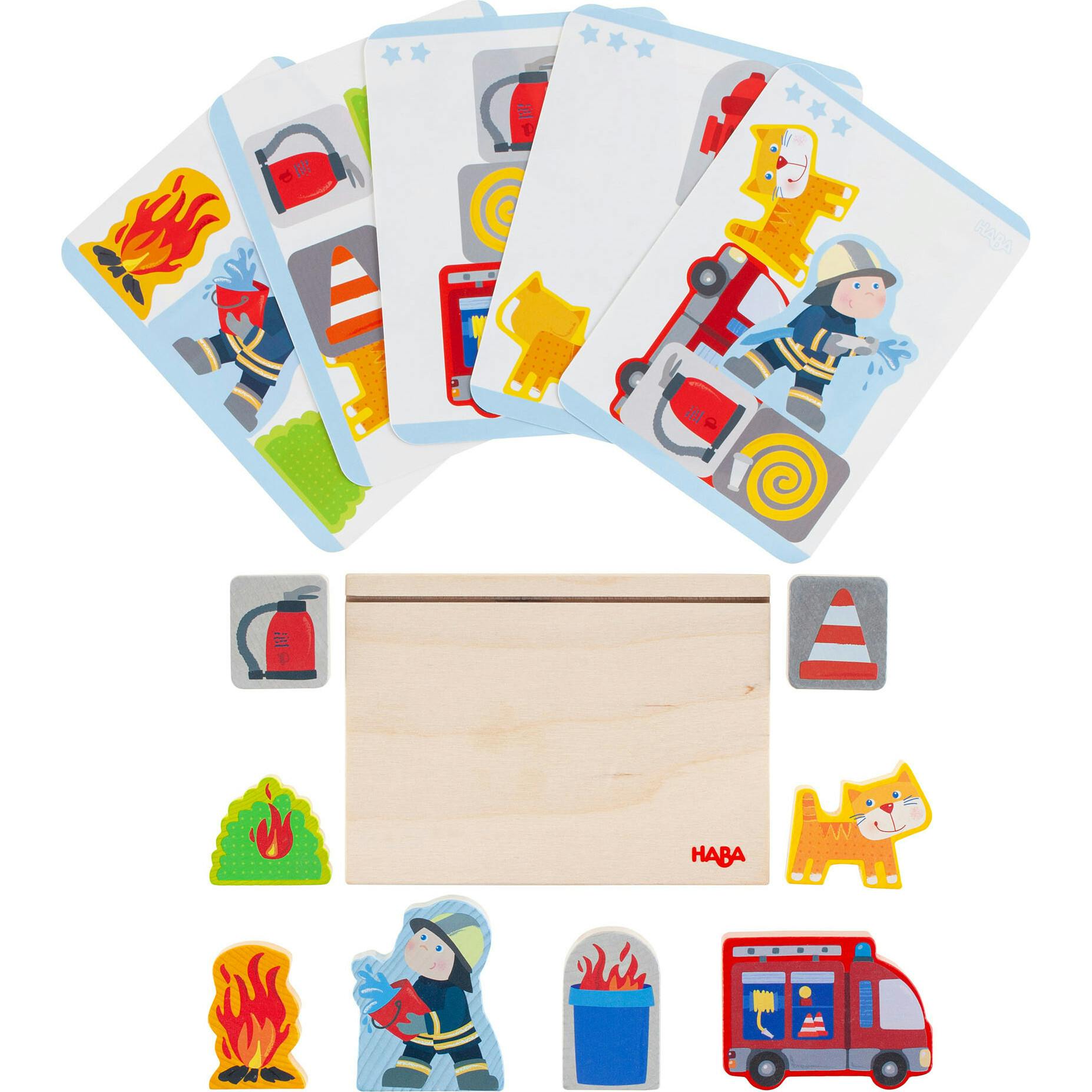 Fire Brigade Stacking Toy (Made in Germany)