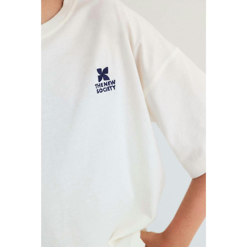 TNS Logo Teen T-Shirt Ecru